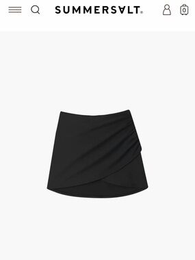 summersalt Ruched swim skirt